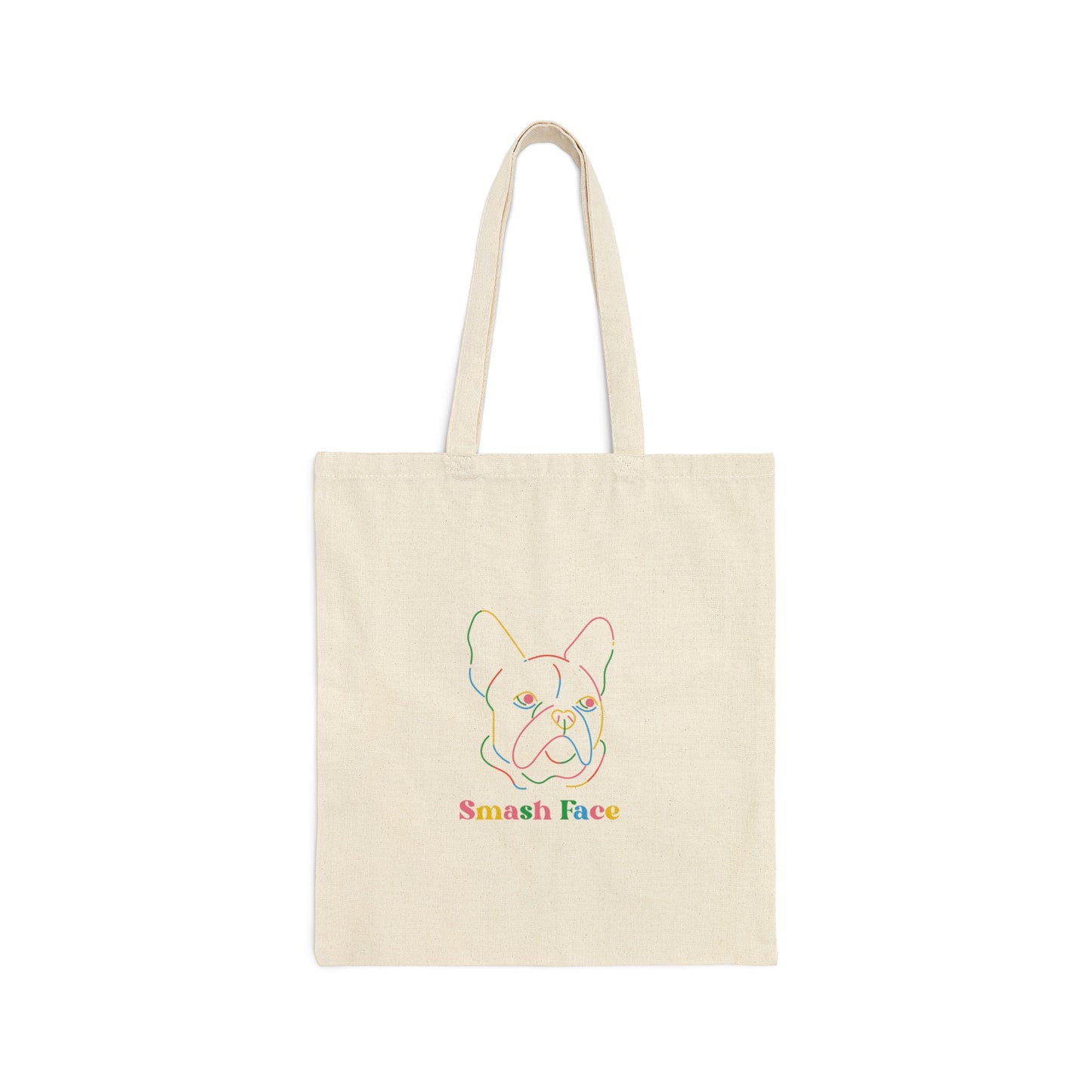 Sunny Adventures Summer Cotton Canvas Tote Bag