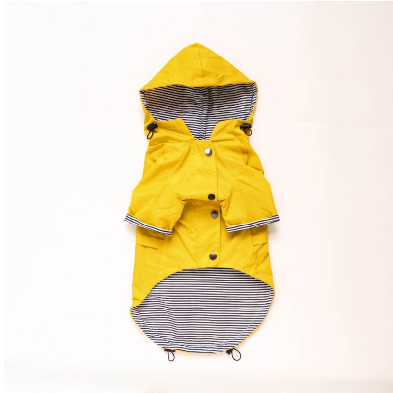 Yellow Pet Raincoat