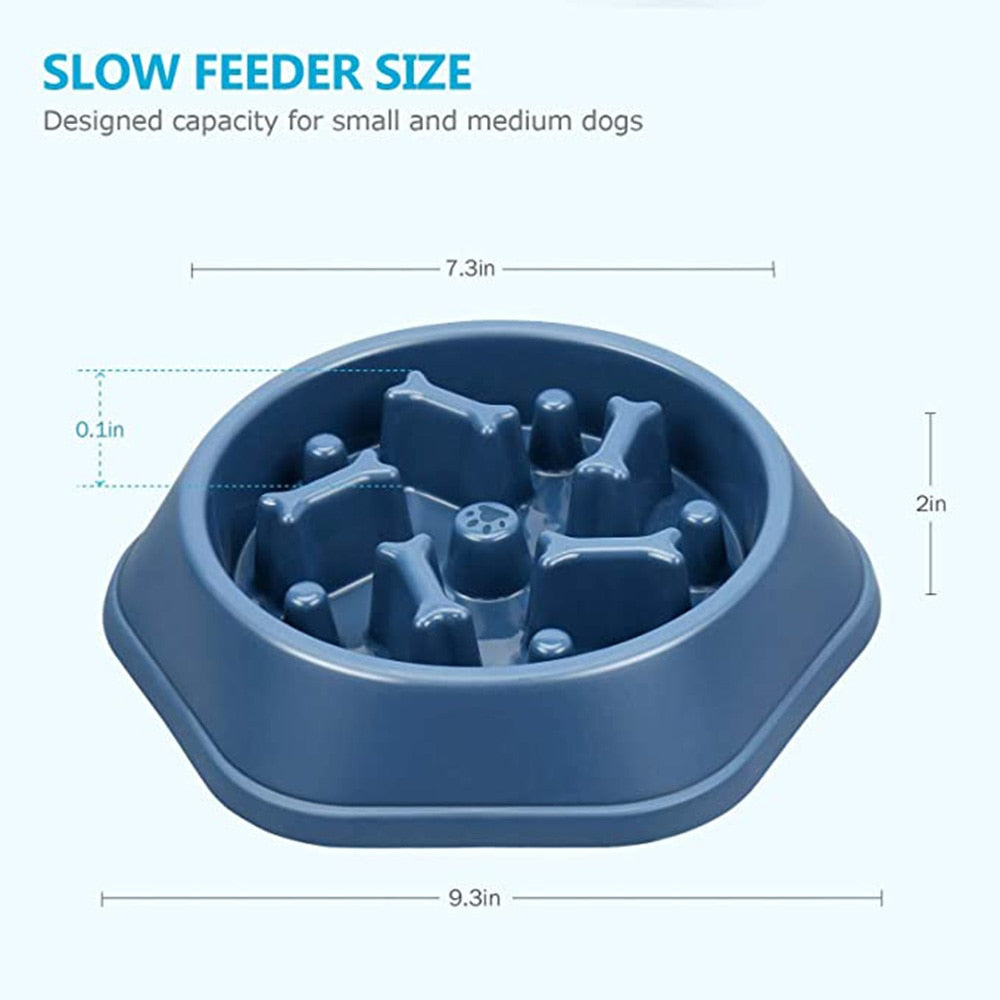 Slow Feeder Dog Bowl